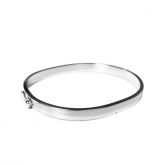 BCP10009 BRACELETE OVAL FIO QUADRADO INFANTIL 5x2mm