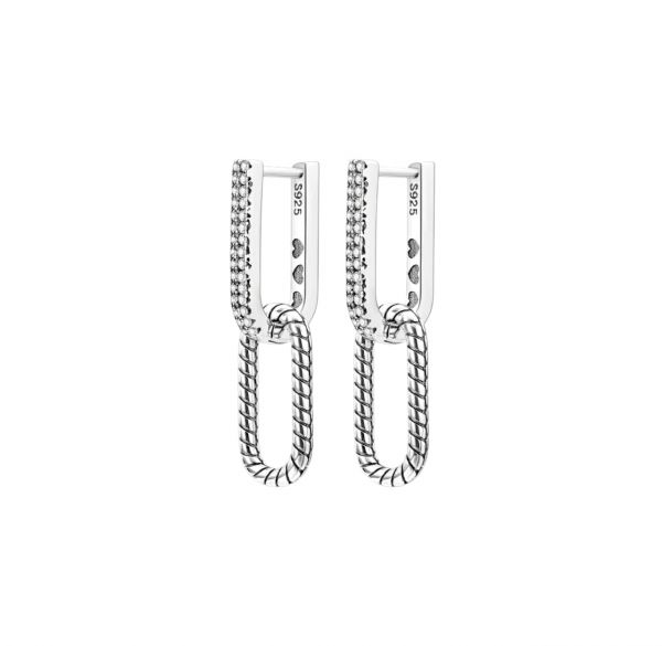 BP10074- BRINCO CLICK PÊNDULO RETANGULAR CRAVEJADO