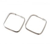 BTP10056 BRINCO ARGOLA TUBO QUADRADA FIO QUADRADO 02 1,5X1,5MM POR 25X25MM