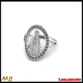 AP10005 Anel de N. S. Aparecida em prata