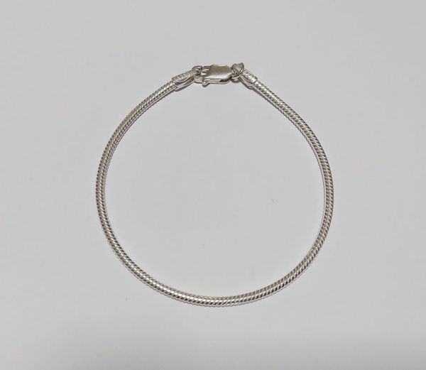 PSB10002 Pulseira Berloqueira em prata