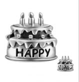 PBP10264- Pingente Berloque Bolo de Aniversário