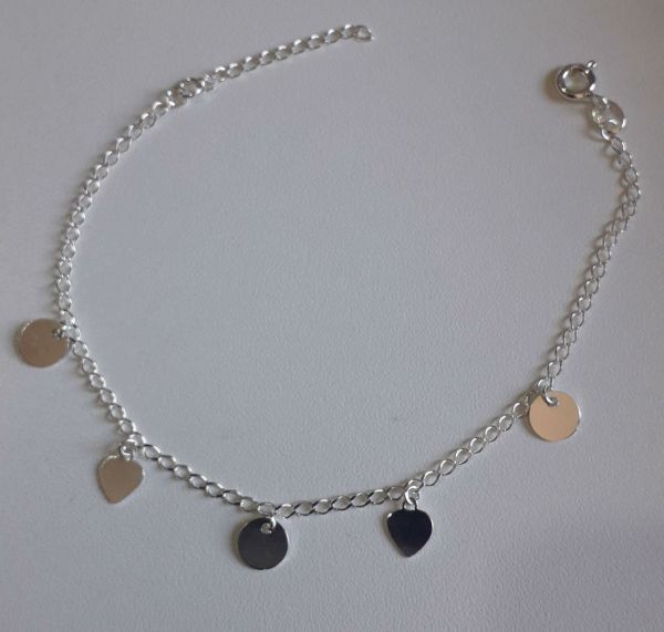 PS10033 Pulseira em prata
