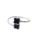 BCP10051 BRACELETE TREVO ONIX