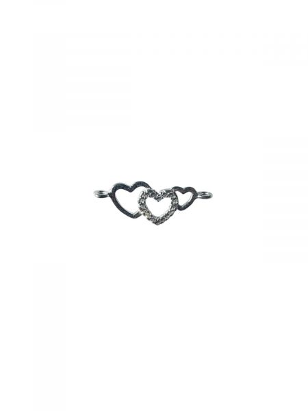 PP10050 PINGENTE TRÊS CORAÇÕES