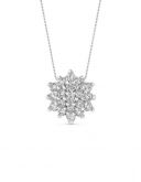 GP10017 GARGANTILHA CHUVEIRO COM ZIRCONIA EM PRATA