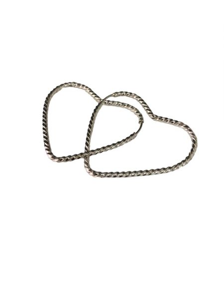 BTP10024 BRINCO ARGOLA TUBO CORAÇÃO 06 FIO TORCIDO 2X2MM POR 40X40MM