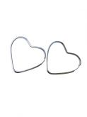 BTP10063 BRINCO ARGOLA TUBO CORAÇÃO FIO QUADRADO 05 1,5X1,5MM POR 40X40MM